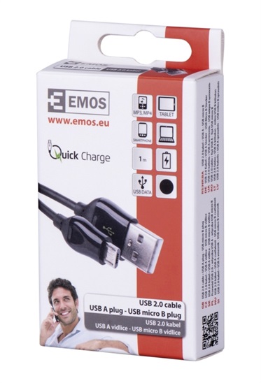 Emos SM7004B USB-USB micro 1m