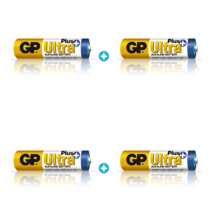 GP Ultra Plus AA 4ks 1017214000